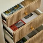 קומודה ומראה דגם ענבר