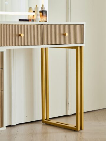 קומודה ומראה דגם ענבר