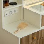 קומודה ומראה דגם ענבר