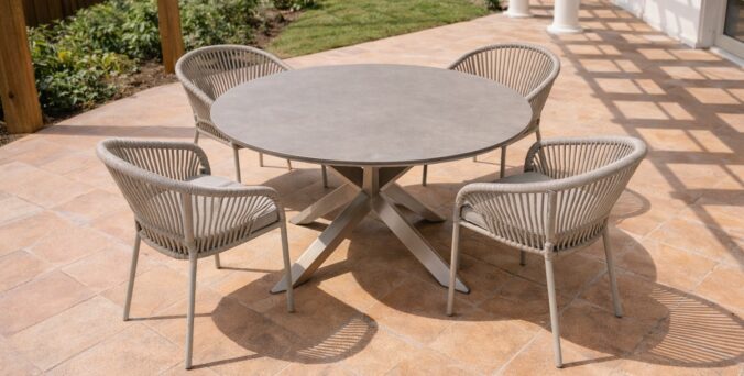 שולחן חוץ דגם רונדו סהרה