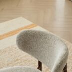 כיסא דגם לירון בגוון שמנת