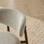 כיסא דגם לירון בגוון שמנת