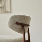 כיסא דגם לירון בגוון שמנת