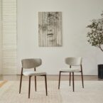 כיסא דגם לירון בגוון שמנת