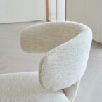 כיסא דגם לורן שמנת