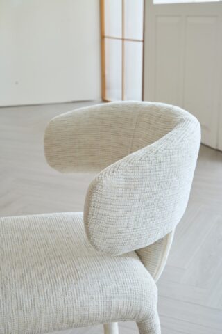 כיסא דגם לורן שמנת