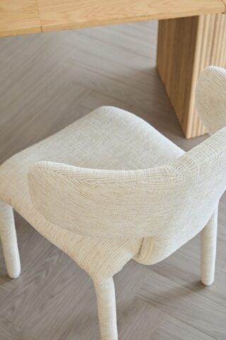 כיסא דגם לורן שמנת