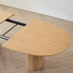 שולחן דגם דקל בגוון אלון