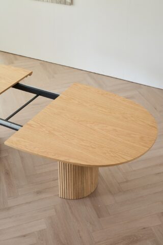 שולחן דגם דקל בגוון אלון