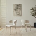 כיסא דגם לורן שמנת