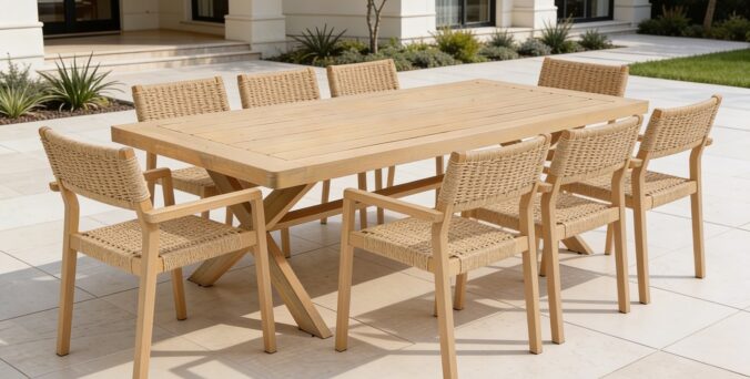 שולחן חוץ דגם פורסט