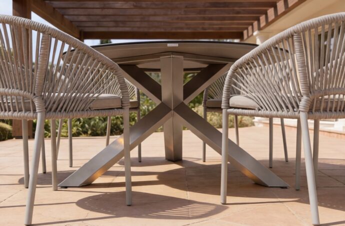 שולחן חוץ דגם רונדו סהרה