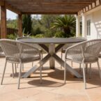 שולחן חוץ דגם רונדו סהרה