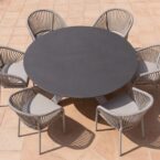 שולחן חוץ דגם רונדו סהרה