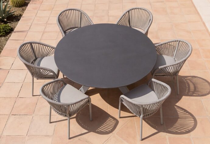 שולחן חוץ דגם רונדו סהרה