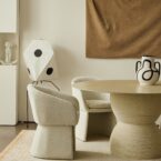 שולחן דגם נוגה בגוון אבן