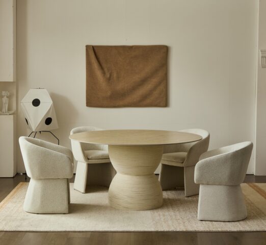 שולחן דגם נוגה בגוון אבן