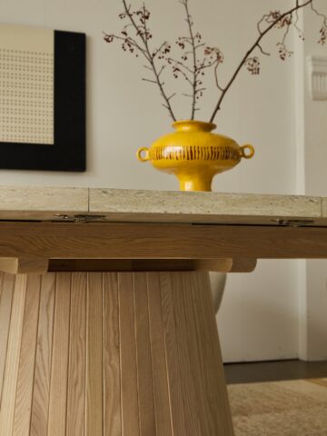 שולחן דגם סתיו בגוון אבן