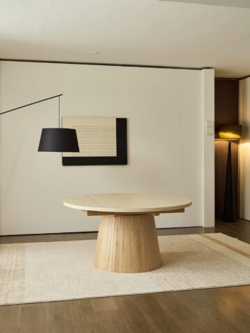 שולחן דגם סתיו בגוון אבן