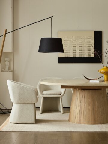 שולחן דגם סתיו בגוון אבן