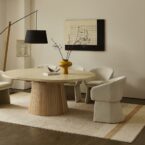 שולחן דגם סתיו בגוון אבן