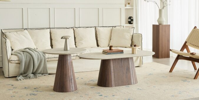 סט שולחנות סלון כרמל