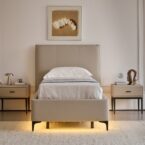 מיטה יחיד דגם נהוראי - סהרה + ארגז מצעים ומזרן מתנה