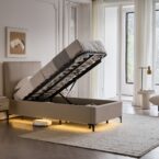 מיטה יחיד דגם נהוראי - סהרה + ארגז מצעים ומזרן מתנה