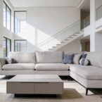 סלון דגם במבו 300/200 ס״מ בגוון שמנת