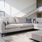 סלון דגם במבו 300/200 ס״מ בגוון שמנת