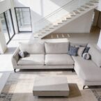 סלון דגם במבו 300/200 ס״מ בגוון שמנת