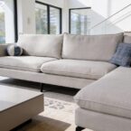 סלון דגם במבו 300/200 ס״מ בגוון שמנת