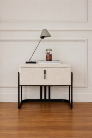 שידה דגם פראג שמנת