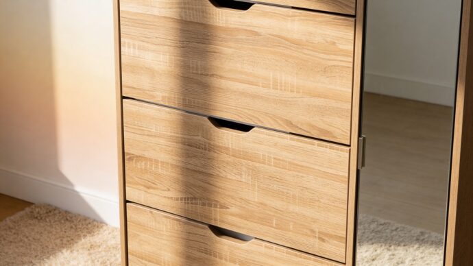 ארון נעליים דגם אילן בגוון אלון