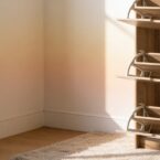 ארון נעליים דגם אילן בגוון אלון