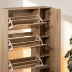 ארון נעליים דגם אילן בגוון אלון