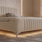 חדר שינה יוקרתי – מיטה גאיה + ארון יהלום