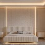 חדר שינה יוקרתי – מיטה גאיה + ארון יהלום