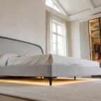 חדר שינה יוקרתי – מיטה ונציה + ארון שירן