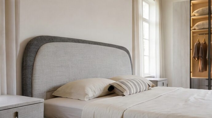 חדר שינה יוקרתי – מיטה ונציה + ארון שירן