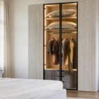 חדר שינה יוקרתי – מיטה ונציה + ארון שירן