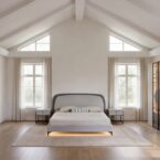 חדר שינה יוקרתי – מיטה ונציה + ארון שירן