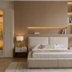 חדר שינה יוקרתי – מיטה בריסל + ארון דניאל