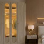 חדר שינה יוקרתי – מיטה בריסל + ארון דניאל