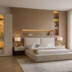 חדר שינה יוקרתי – מיטה בריסל + ארון דניאל