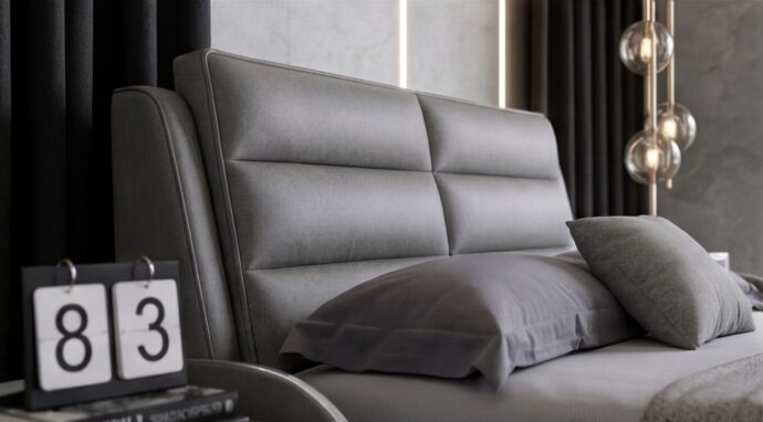 חדר שינה יוקרתי – מיטת טקסס + ארון שירן