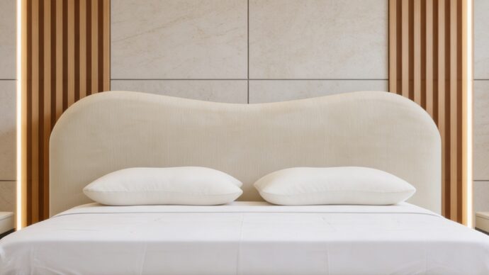 מיטה דגם מעיין - שמנת + מזרן מתנה