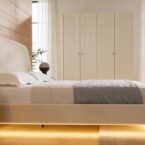 חדר שינה יוקרתי – מיטת מרסיי + ארון אופל