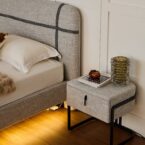 שידה דגם פראג - בגוון אפור