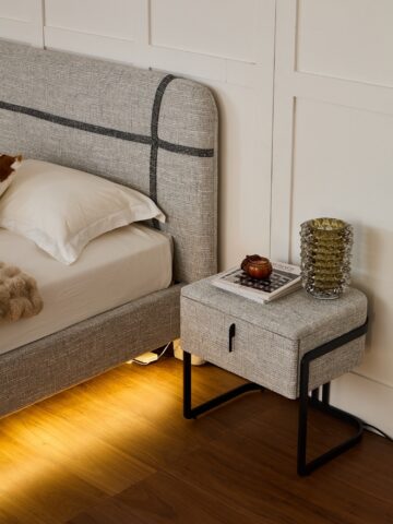 שידה דגם פראג - בגוון אפור